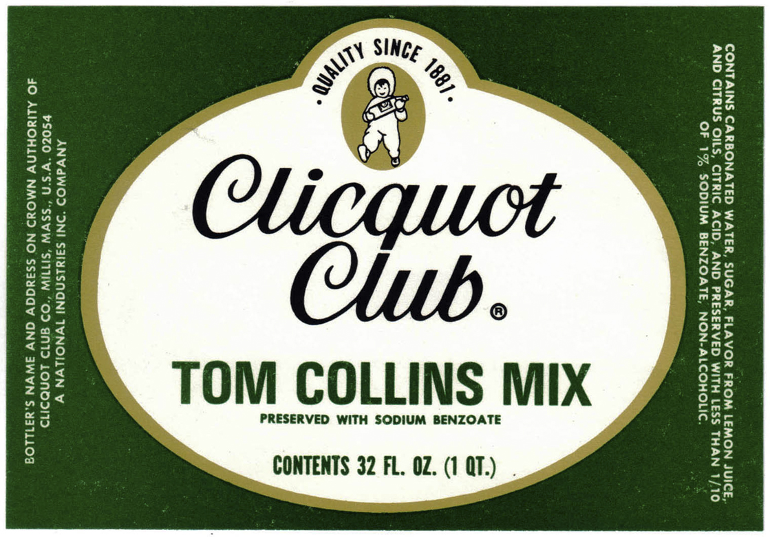 TomCollinsClicquotClub