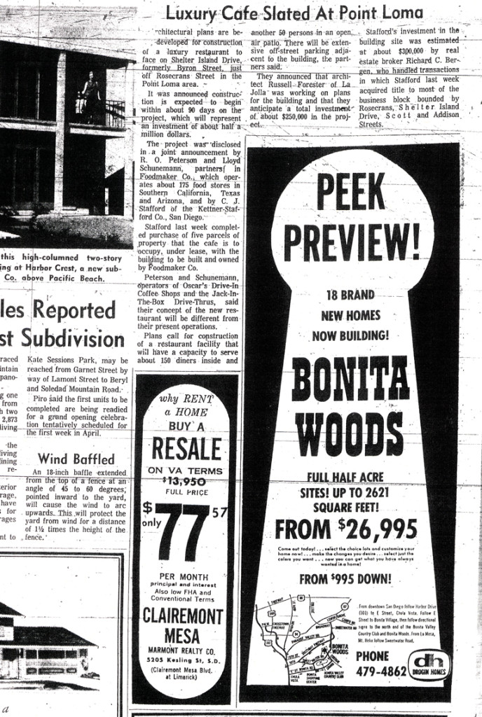 Bonita Woods And The Mid Century Development Of Bonita Valley dsoderblog